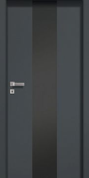Drzwi Pol-Skone Creato A03 szyba laminowana czarna