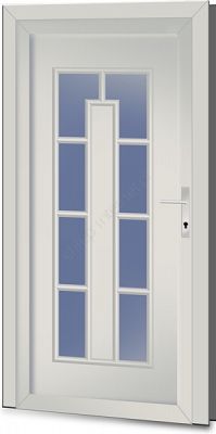 Drzwi STOLBUD zewnętrzne PVC BL 19-8