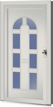 Drzwi STOLBUD zewnętrzne PVC BL 2-8