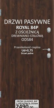Drzwi Delta Royal 84P / PG z monatażem dla klientów indywidualnych.