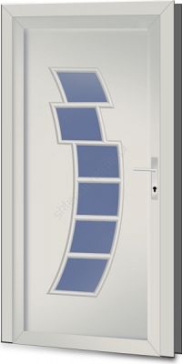 Drzwi STOLBUD zewnętrzne PVC BL 17-6