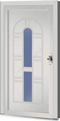 Drzwi STOLBUD zewnętrzne PVC BL 2-2 S
