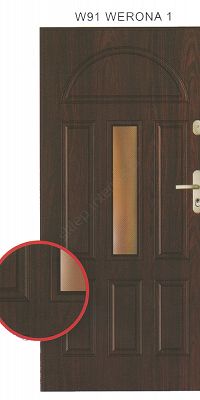 Drzwi Gerda GWX 20 W91 WERONA 1 z montażem dla klienta indywidualnego