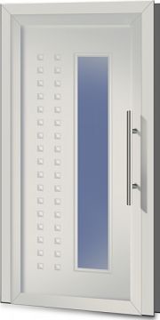Drzwi STOLBUD zewnętrzne PVC BL 14-1