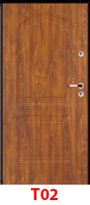 Drzwi PTZ MIESZKO 40 mm płytkotłoczone E100 z montażem dla klienta indywidualnego