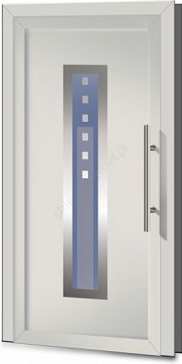 Drzwi STOLBUD zewnętrzne PVC EK 2A PIASEK 2