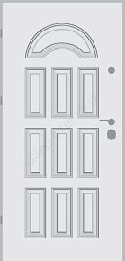 Drzwi DELTA SPECIAL GENUA - wzmocnione klasy 2 antywłamaniowej z montażem dla klienta indywidualnego