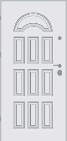 Drzwi DELTA SPECIAL GENUA - wzmocnione klasy 2 antywłamaniowej z montażem dla klienta indywidualnego