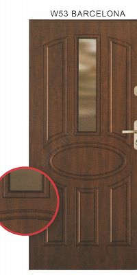 Drzwi Gerda GWX 20 W53 BARCELONA  z montażem dla klienta indywidualnego