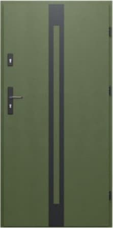 DRZWI WIKĘD DO MIESZKAŃ WZÓR 25 PROTECT RW INOX Obustronny