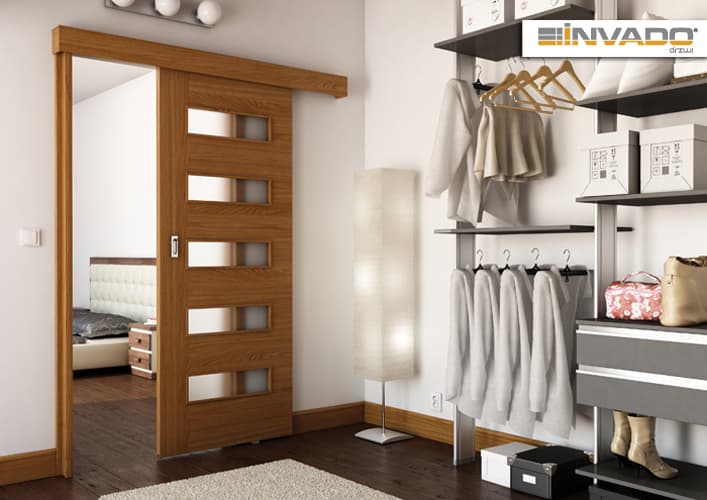 Drzwi Invado - System przesuwny naścienny