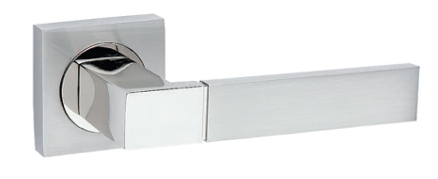 Klamka BARCZ 163 chrom połysk/nikiel mat - zdjęcie 2
