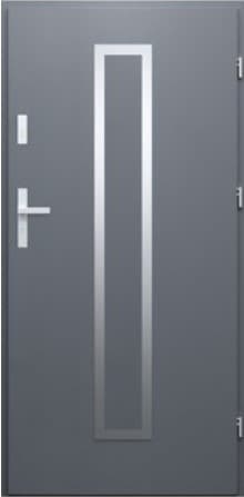 DRZWI WIKĘD DO MIESZKAŃ WZÓR 12 PROTECT RW INOX