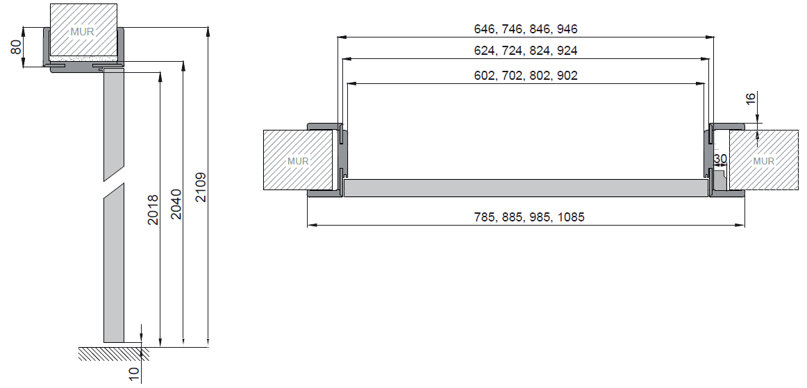 OŚCIEŻNICE REGULOWANE BEZPRZYLGOWE V-RETTO - zdjęcie 2