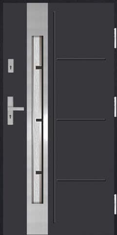 DRZWI MAR-TOM Modern Silver 91-59 MILK 55 - zdjęcie 2