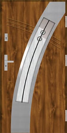 DRZWI MAR-TOM 72 MODERN SILVER 92-66 Dip