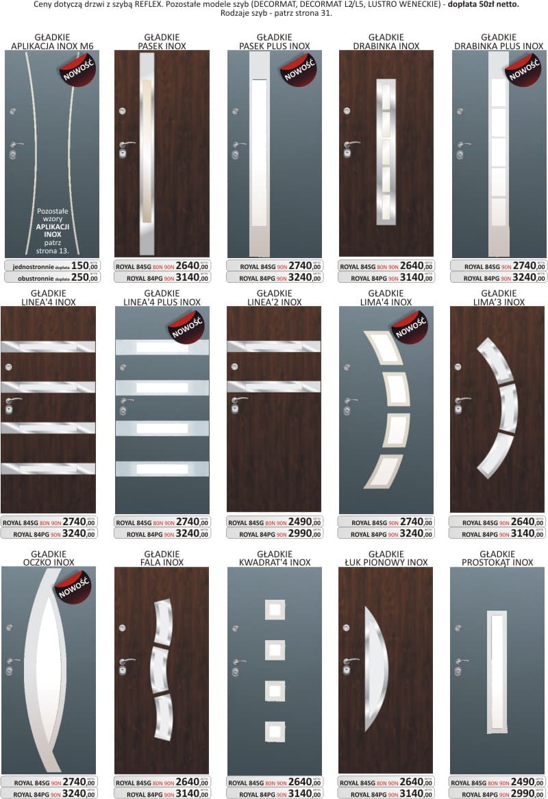 Drzwi Delta Royal 84P / PG z monatażem dla klientów indywidualnych. - zdjęcie 7