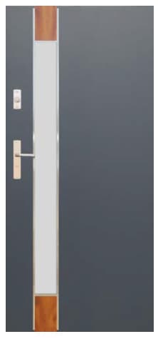 Drzwi Wikęd Future Inox - modele: FI06A | FI06B | FI06C - zdjęcie 2