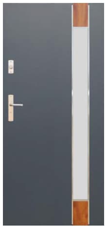 Drzwi Wikęd Future Inox - modele: FI06A | FI06B | FI06C - zdjęcie 3