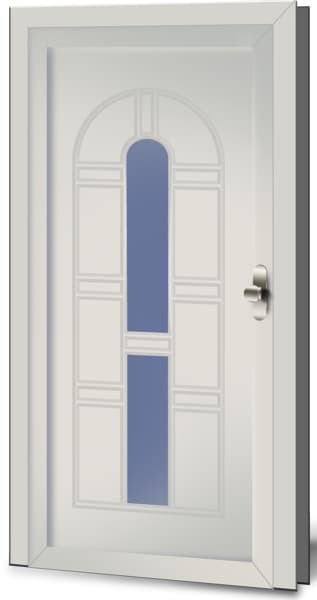 Drzwi STOLBUD zewnętrzne PVC BL 2-2 S