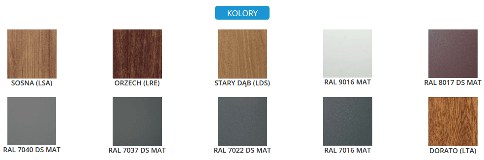 Drzwi Gerda ATB ALU REGEN - zdjęcie 2