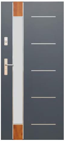 Drzwi Wikęd Future Inox - modele: FI06D | FI06E - zdjęcie 2