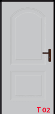 Drzwi przeciwpożarowe i dymoszczelne TECHNICZNE DP1-P EI30/E60 100E dla firm - zdjęcie 2