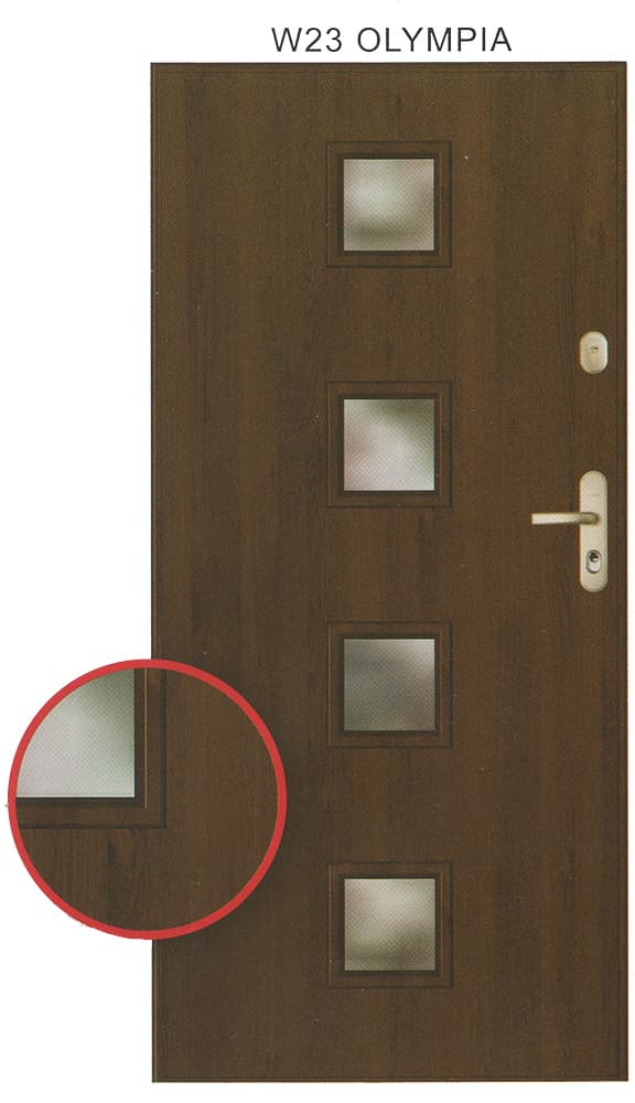 Drzwi Gerda GWX 20 W23 OLYMPIAz montażem dla klienta indywidualnego