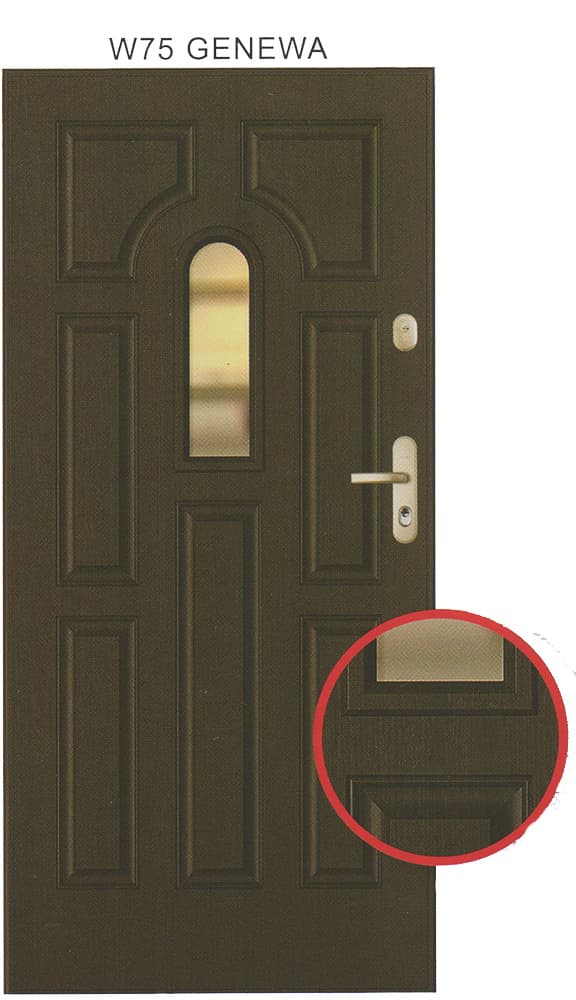 Drzwi Gerda GWX 20 W75 GENEWA z montażem dla klienta indywidualnego