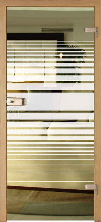 Drzwi Invado szklane Amber 3