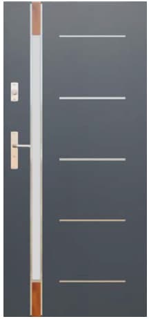 Drzwi Wikęd Future Inox - modele: FI04D I  | FI04E - zdjęcie 2