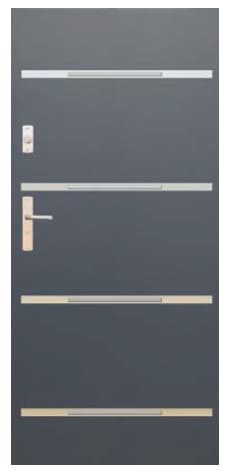 Drzwi Wikęd Future Inox - modele: FI09B | FI09C - zdjęcie 2