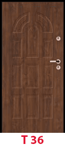 Drzwi PTZ MIESZKO 40 mm płytkotłoczone z montażem dla klienta indywidualnego - zdjęcie 7