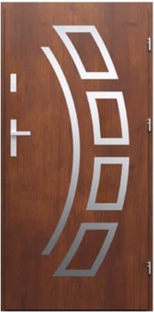 DRZWI WIKĘD DO MIESZKAŃ WZÓR 21 PROTECT RW INOX Obustronny