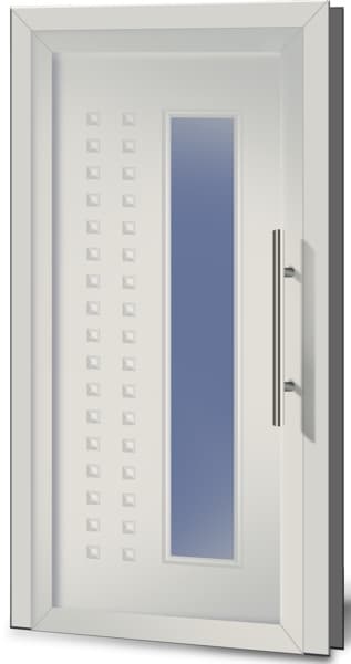 Drzwi STOLBUD zewnętrzne PVC BL 14-1