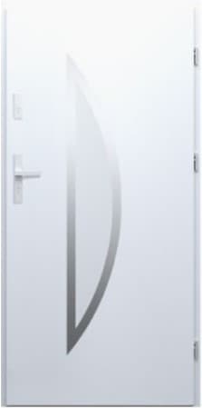 DRZWI WIKĘD DO MIESZKAŃ WZÓR 22 IRON RC2 INOX  Obustronny