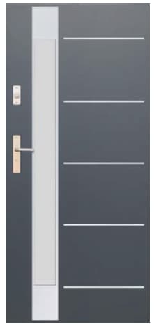 Drzwi Wikęd Future Inox - modele: FI07D I | FI07E