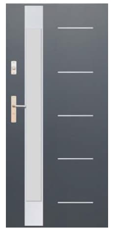 Drzwi Wikęd Future Inox - modele: FI07D I  | FI07E - zdjęcie 2