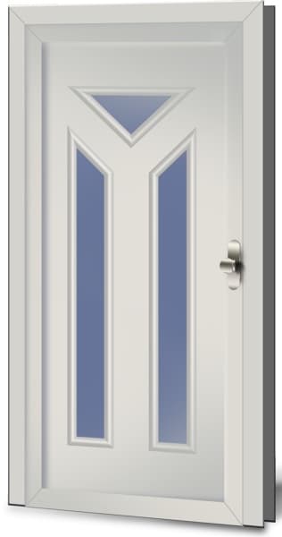 Drzwi STOLBUD zewnętrzne PVC BL 8-3