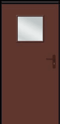 Drzwi stalowe MIESZKO 40 mm TECHNICZNE - zdjęcie 4