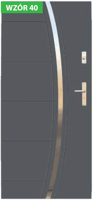 Drzwi Wikęd wzór 40