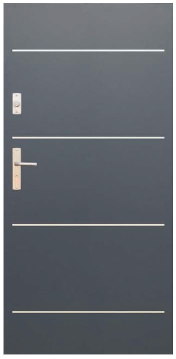 Drzwi Wikęd Future Inox - modele: FI03A I FI03B