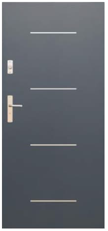 Drzwi Wikęd Future Inox - modele: FI03A I FI03B - zdjęcie 2
