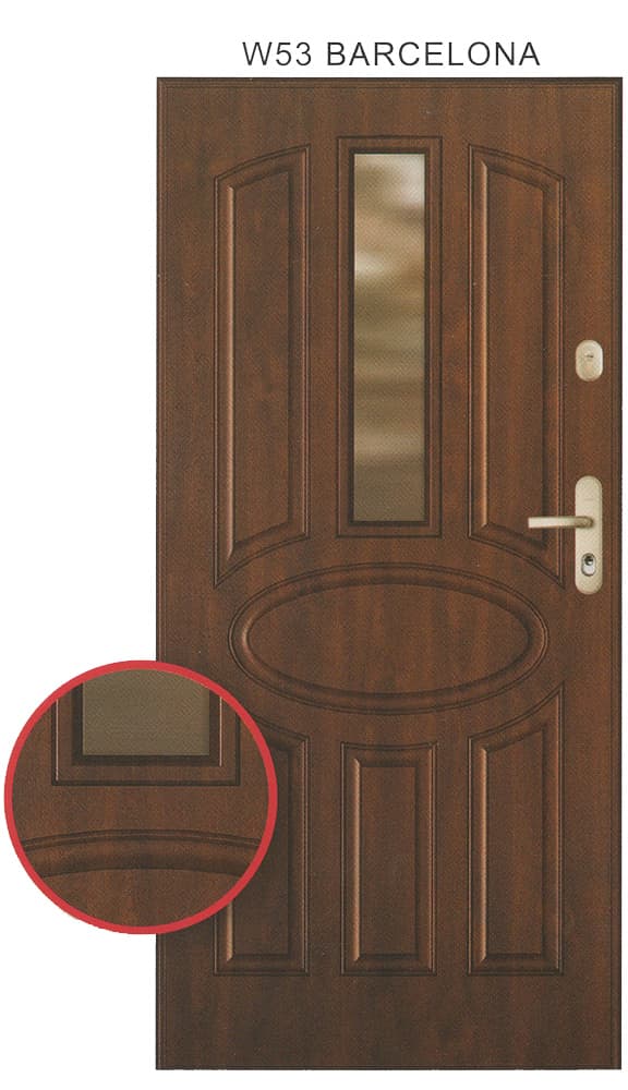 Drzwi Gerda GWX 20 W53 BARCELONA z montażem dla klienta indywidualnego