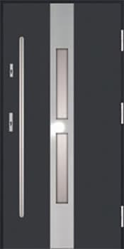 DRZWI MAR-TOM 55 GŁADKIE SILVER 91-33 Reflex