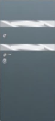 Drzwi zewnętrzne Delta PREMIUM GŁADKIE LINEA2 INOX - 8%Vat (z montażem - klienci indywidualni)