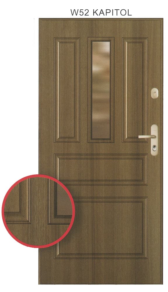 Drzwi Gerda GWX 20 W52 KAPITOL z montażem dla klienta indywidualnego