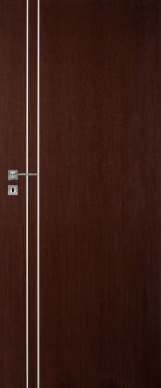 Drzwi wewnętrzne DRE GALERIA NATURA ALU bezprzylgowe 50