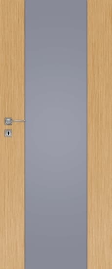 Drzwi wewnętrzne DRE VETRO natura decormat grafit