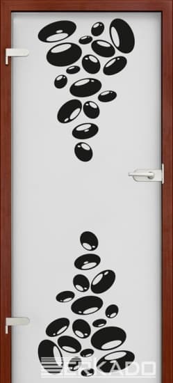 Drzwi ERKADO SZKLANE GRAF 5